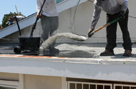 Height End flat roofing repair